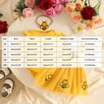 thumbnail image 3 of larppty Baby Girl Fall Clothes Long Sleeve Romper Bee Suspender Skirt Headband Infant 3PCS Winter Outfit Sets, 3 of 7