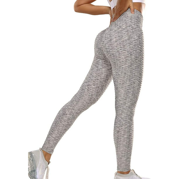 VASLANDA Women's High Waist Yoga Pants Tummy Control Slimming Booty  Leggings Workout Running Butt Lift Tights - Walmart.com
