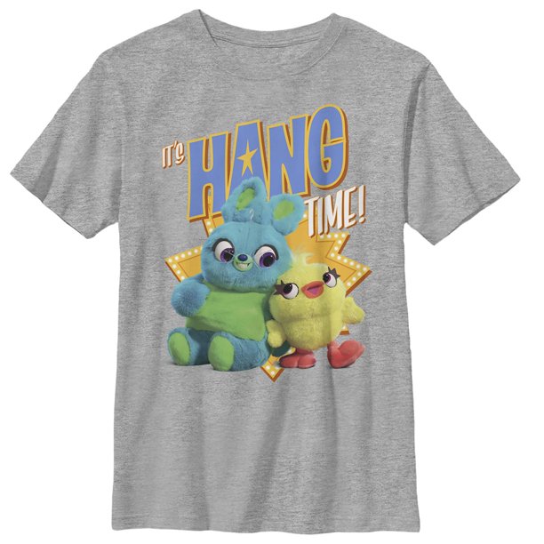 Disney Pixar Toy Story - Toy Story Boys' 4 Ducky & Bunny Hang Time T-Shirt - Walmart.com