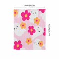 thumbnail image 2 of OCCOA Ghost Blanket Pinky Halloween Throw Blanket 39x29in Cute Ghost Pattern Soft Cozy for Bedroom Sofa Couch Bed Fall Festival Home Decoration Gift, B, 2 of 6