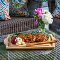 thumbnail image 3 of J.K. Adams Farmhouse Maple Carving Board, Wood Kitchen Cutting Board, 20" x 14" x 0.75", 3 of 6