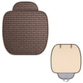 thumbnail image 1 of Herunwer Breathable Linen Car Seat Cushion, Ventilated Honeycomb Mesh for Comfort and Cool Driving, 1 of 9