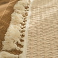 thumbnail image 4 of Cotton & Linen Woven Carpet Thin Fabric Can Be Machine Washed. Cotton Bedside Blanket, 4 of 5