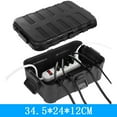 thumbnail image 1 of Extra Large Weatherproof Electrical Box Waterproof Outdoor Extension cord Cover Black, 1 of 3