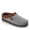 HEATHER GREY, variant on Men's Brendan Microsuede Cuff Clog Slippers