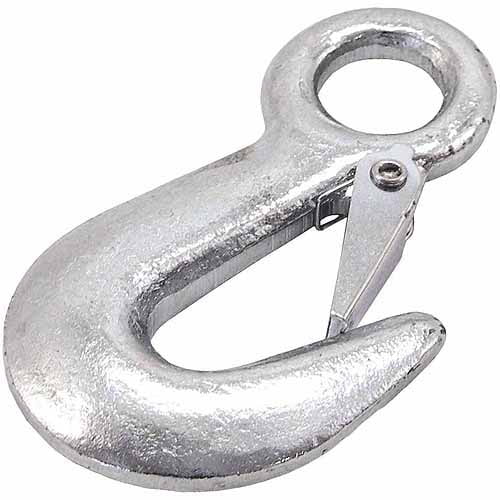 Shoreline Marine Heavy Duty Steel Winch Eye Hook 4 in, 1500Lb Working