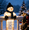 1PCS-A7, variant on WinterGlow Snowman Icicle Light Decor, Christmas Holiday Accessory with Cascading Icicle Lights for Front Porch Outdoor Decoration