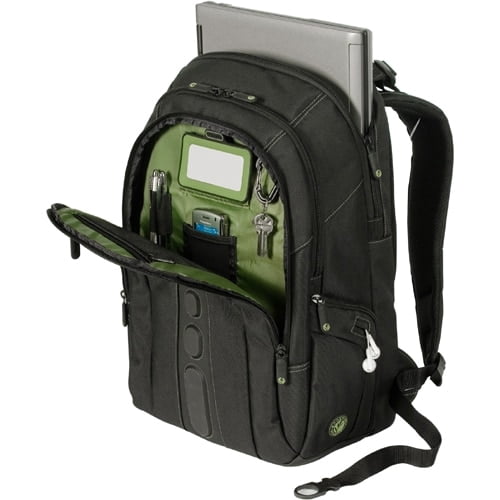Targus Polyester 15.6" Checkpoint Friendly Laptop Bag Padded Foam, Black