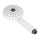 thumbnail image 4 of Cabezal de ducha presurizado ABS de mano dos modos rociador de ducha de alta presión evita salpicaduras accesorios de baño blanco, 4 of 5
