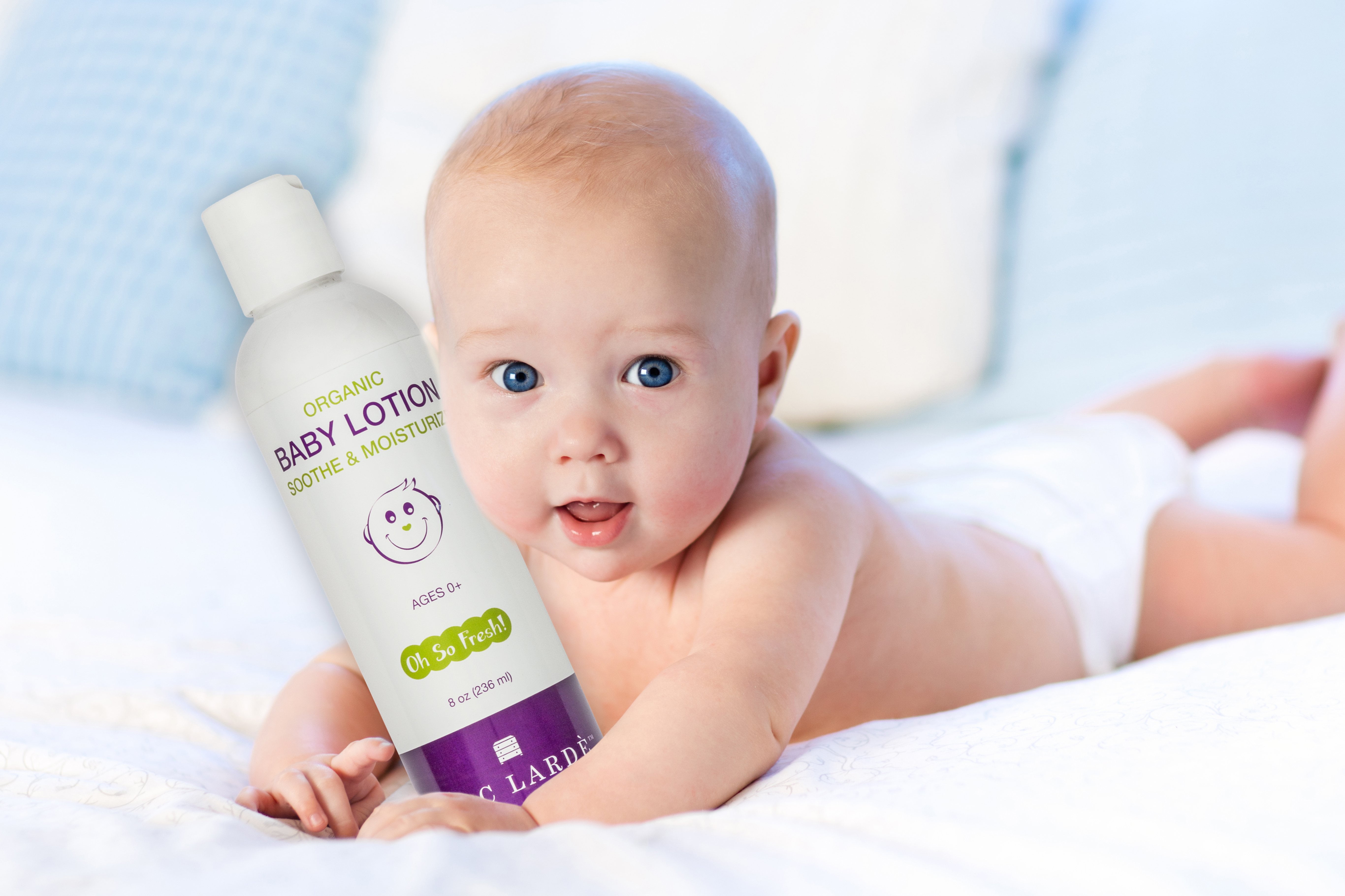 Organic and Natural Baby Lotion