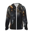 thumbnail image 2 of Lsque Black And Gold White Horse UPF 50+ Lightweight Sun Protection Men's Women's Long Sleeve Shirt, Hoodie Performance -3X-Large, 2 of 9