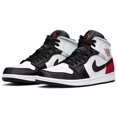 thumbnail image 3 of N I-K-E A i r-Jor-dan 1 Mid SE Black Red White 852542-100 Men's Size, 3 of 6