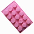 thumbnail image 5 of moule Cylindrique En Silicone, 1 Pice 4 Compartiments Moules Ronds Pour Bombones, Chocolates, Muffins, Galletas, Tasses, Sándwiches, Budines, Browni, 5 of 5