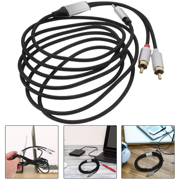 OFFIGAM Audio Transferring Cable USB C to Rca for Speaker with Premium Materials