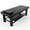 【Standar】, variant on 80 Inches Wide -Beauty Salon Beauty Bed Modern Massage Bed - Black 10*10 square leg iron frame structure - No adjustable backrest TIE-ZB-LKJ
