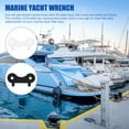thumbnail image 5 of 4 Pcs Wrench Marine Accessories Boat Gas Caps Key Universal, 5 of 6