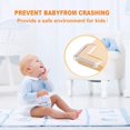 thumbnail image 2 of Protectores de esquinas para bebés, protectores de esquinas de mesa transparentes sin sabor con adhesivo avanzado para una sujeción firme Perfectos para esquinas de mesas y esquinas de muebles, 2 of 5