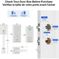 thumbnail image 4 of BLACK+DECKER Smart Lock with Keypad, Gateway Hub & Front Door Handle Set – WiFi Remote Access, Auto-Lock, App Control, Silver Finish, 4 of 9