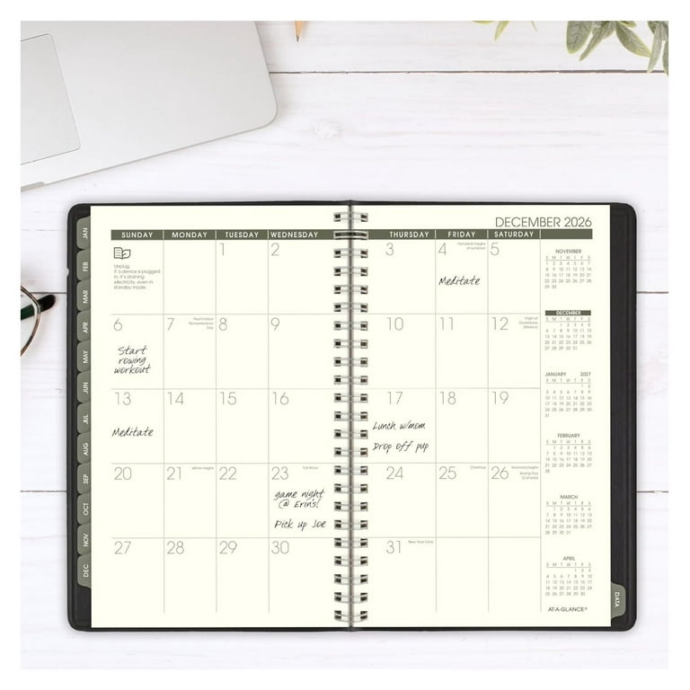 AT-A-GLANCE 2026 Appointment Book Planner, Weekly & Italy