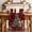 Green Peru Red, variant on Christmas Deer Table Runner 72 Inches Long Farmhouse Dress Scarves, Winter Xmas Snowflakes Bow Tree Red Black Dining Tablerunner for Coffee Table/Kitchen Island/Party Décor, 13" x 72"