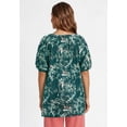 thumbnail image 2 of Woman Within Plus Size Blouson Peasant Tunic, 2 of 5