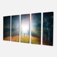 thumbnail image 2 of Men and Bright Sunlight Panorama - Landscape Canvas Art Print, 2 of 3
