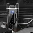 thumbnail image 3 of LEFU for Digital Display Car Electric Hot Water Cup 304 Stainless Steel Portable Heating Cup 12V/24V Intelligent Voltage Identification Leak-Proof Design 500ml Capacity for Travel, 3 of 9