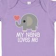thumbnail image 4 of Inktastic Nana Loves Me for Grandkids Boys or Girls Baby Bodysuit, 4 of 5