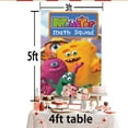 thumbnail image 6 of Monster math squad Backdrop school Taspestry Wall Decor Banner Party Supplies Poster Birthday Decorations Background for Photography Taspestry, 6 of 6