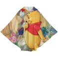 thumbnail image 3 of Winnie The Pooh Kids Flannel Wearable Blanket, Warm Shawl Blanket Comfy Poncho Throw with Buttons for Boys Girls, 3 of 7