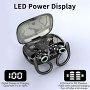 Wireless Earbuds BT5.3 IP7 48H LED Digital Display Earhook Bass for Men Women
