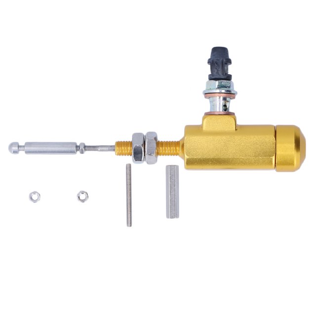 Cilindro maestro de embrague hidráulico para bomba de freno de motocicleta universal M10 x 1,25 mm para ATV Dirt BikeGold
