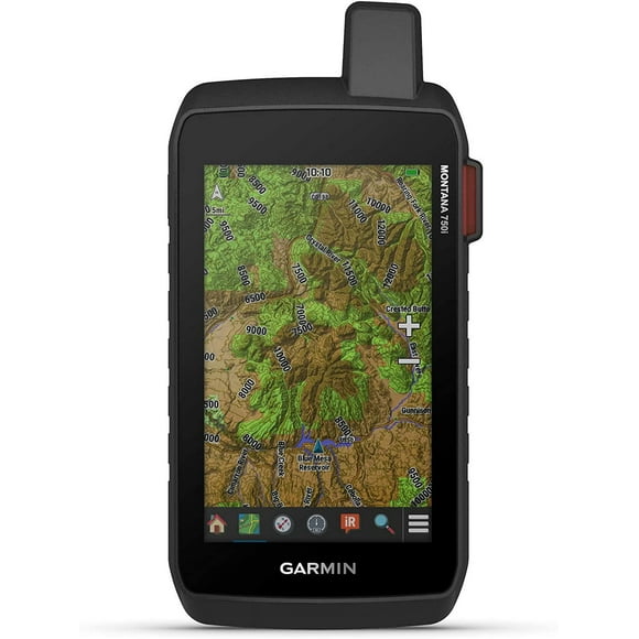Garmin Montana 750i, Rugged GPS Handheld with Built-in inReach Satellite Technology and 8-megapixel Camera, Glove-Friendly 5"" Color Touchsreen (750i 010-02347-00)