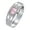 Pink Dial, variant on Women’s Silver Bangle Bracelet Watch with Purple Dial Crystal Trim Quartz Jewelry Watch