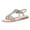 Gold, variant on NOKIO Women's Open Toe Low Heels Sandals Comfort With Elastic Ankle Strap Casual Boho Beach Shoes Fashion Floral Casual Shoes