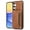 Brown, variant on Design for Galaxy A15 5G Wallet Case with Credit Card Holder Slot PU Leather Phone Cover Stand Kickstand Shockproof Protective Cell Accessories for Samsung A 15 Women Men 6.5 inch Black