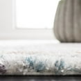 thumbnail image 4 of SAFAVIEH Berber Arvel Abstract Shag Area Rug, 9' x 12', Blue Rust/Ivory, 4 of 8