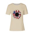 thumbnail image 4 of Mareep T-shirt pour Femmes P-3 TG Mode Chandail Décontracté Imprimé Manches Courtes Col Rond Hauts pour Dames Liquidation Cadeau, 4 of 4