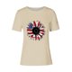 thumbnail image 4 of Tops de Ajuste Suelto para las Mujeres Sudadera Casual Impresa Manga Corta Cuello Redondo Superior, Poliéster, 4 of 7