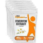 BulkSupplements Feverfew Extract Powder - 400mg per Serving - 5 Kilograms (11 lbs) - 12500 Servings