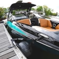 thumbnail image 4 of SWELL Wakesurf - Original Bumper Ball - Inflatable Raft Tie-Up Boat Fender Buoy (Grey), 4 of 4
