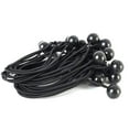 thumbnail image 4 of XSTRAP STANDARD 28 Pieces Ball Bungee Cords, 9 Inch Heavy Duty Bungie Cord Balls Canopy Tarp Tie Down Bungee Balls with Elastic String for Canopy, Tarp, Straps, Tent and Wires, Black, 4 of 9