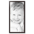 thumbnail image 2 of ArtToFrames 18" x 38" Traditional Cherry with Steps Picture Frame, 18x38 inch Red MDF Poster Frame (WOM-4165), 2 of 8