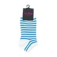 thumbnail image 2 of MeMoi MonoStripes Soft-Fit Cotton Blend Low-Cut Socks - Womens - Female, One Size, Chili Pepper, 2 of 3