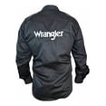 thumbnail image 3 of Camisa Wrangler Bordada Lisa Algodón Premium Para Hombre, 3 of 4