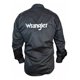 thumbnail image 3 of Camisa Wrangler Bordada Lisa Algodón Premium Para Hombre, 3 of 4