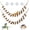 Fruit Wood, variant on VNEKVA 2 Pack Wooden Reptile Hanging Swing & Climbing Ladder, Terrarium Basking Bridge Habitat Accessories for Geckos, Hermit Crabs, Chameleons, Turtles, Lizards and Frogs