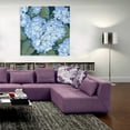 thumbnail image 5 of Epic Art 'Blue Hydrangeas II' by Tim O'Toole, Acrylic Glass Wall Art, 36"x36", 5 of 6