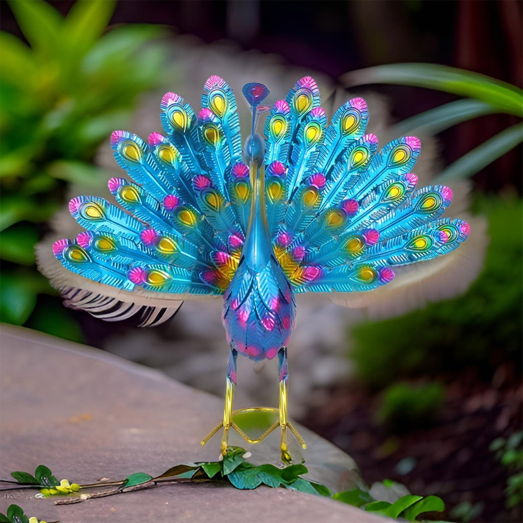 Eye Catching Statues Figure Garden Enhancement Bird Sculpture Decorative For Outdoor Landscape Patios Yard Embellishment