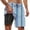 Blue-D, variant on Dissolving Swim Trunks Men Quick Dry Elastic Waist Drawstring Mens Swimwear with Compression Liner Stretchy Upf Summer Beach Swimwear,XL,Red-A